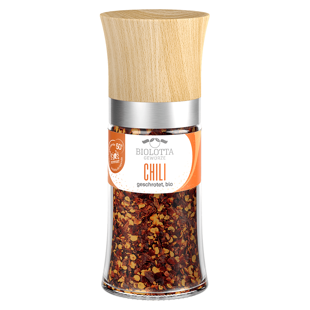Bio Buchenmühle Chili geschrotet Bio Buchenmühle Chili geschrotet von BIOLOTTA
