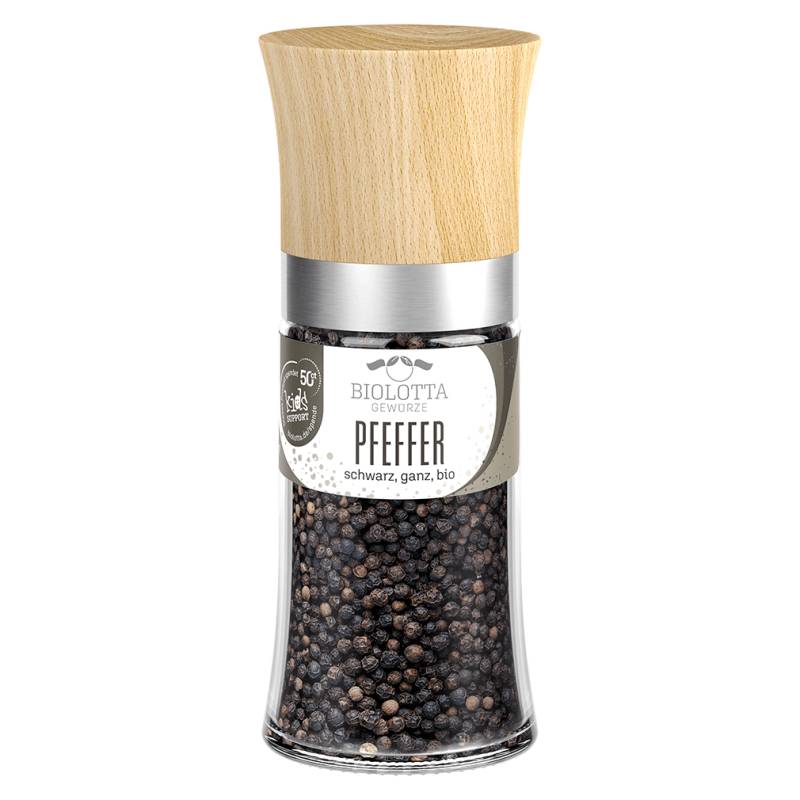 Bio Buchenmühle Pfeffer Schwarz von BIOLOTTA