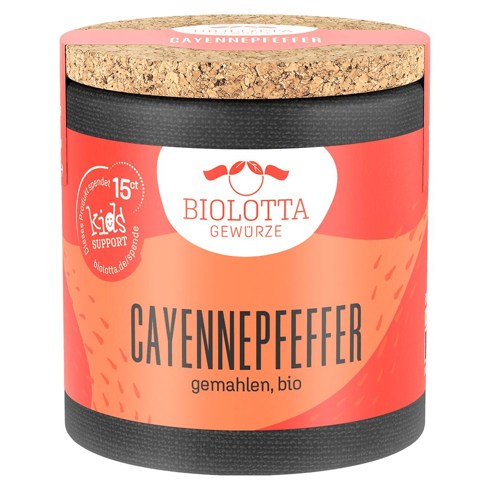 Bio Cayennepfeffer gemahlen Bio Cayennepfeffer gemahlen von BIOLOTTA
