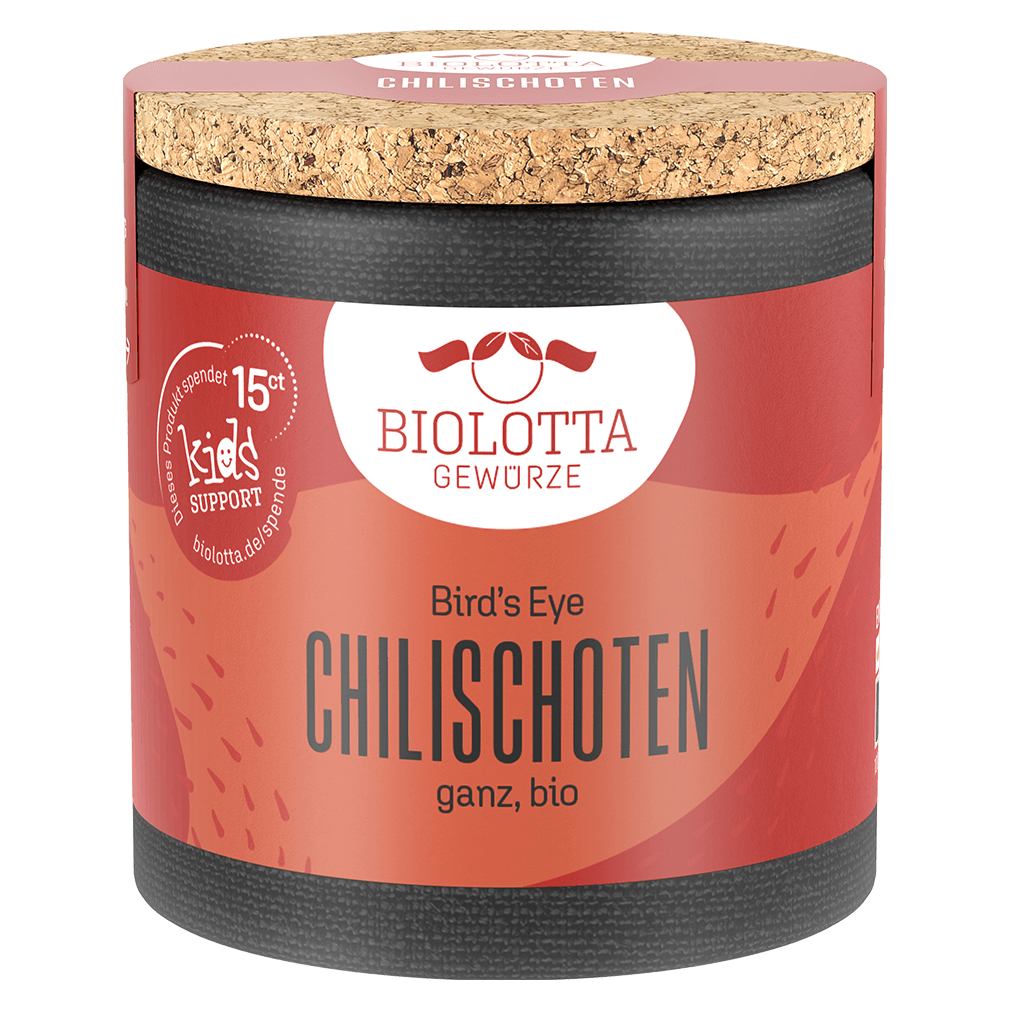 Bio Chilischoten ganz MHD 31.12.2024 Bio Chilischoten ganz MHD 31.12.2024 von BIOLOTTA