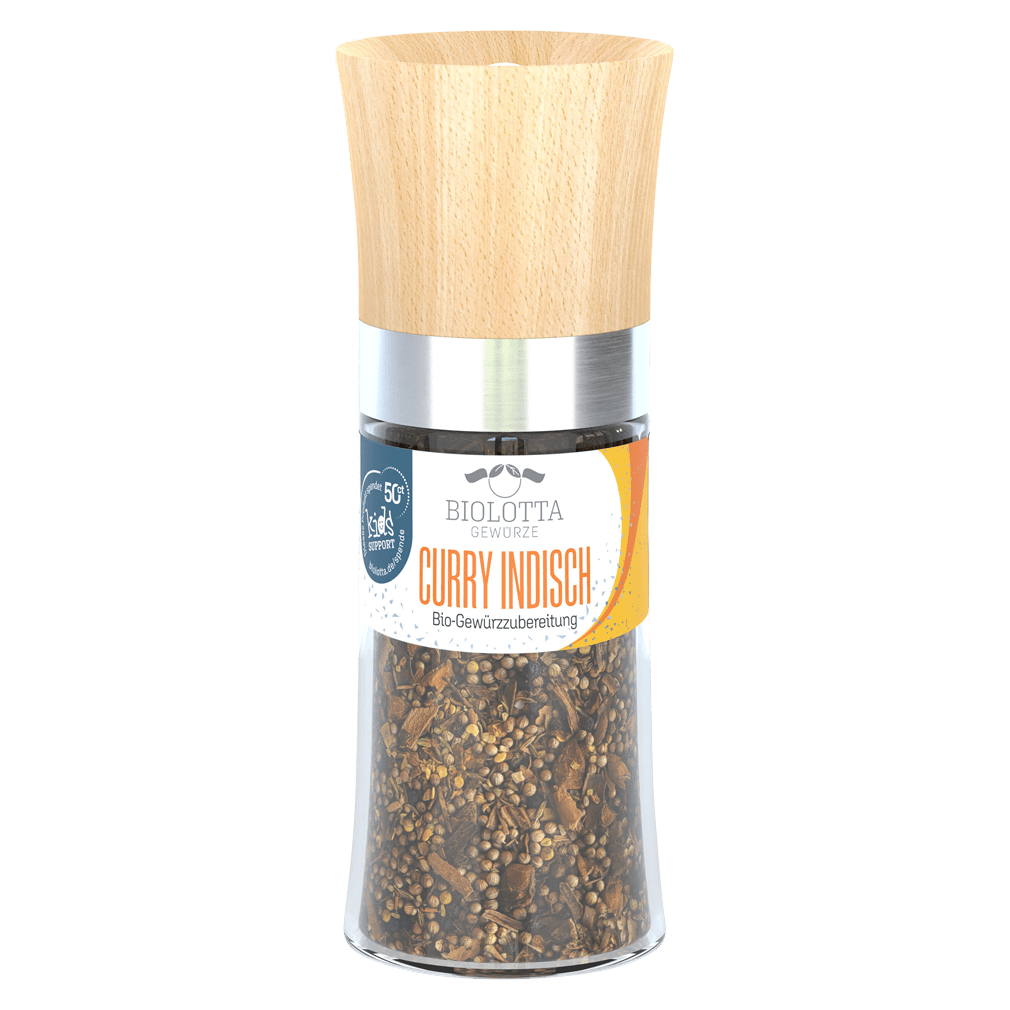 Bio Curry indisch, grob Gewürzzubereitung Bio Curry indisch, grob Gewürzzubereitung von BIOLOTTA