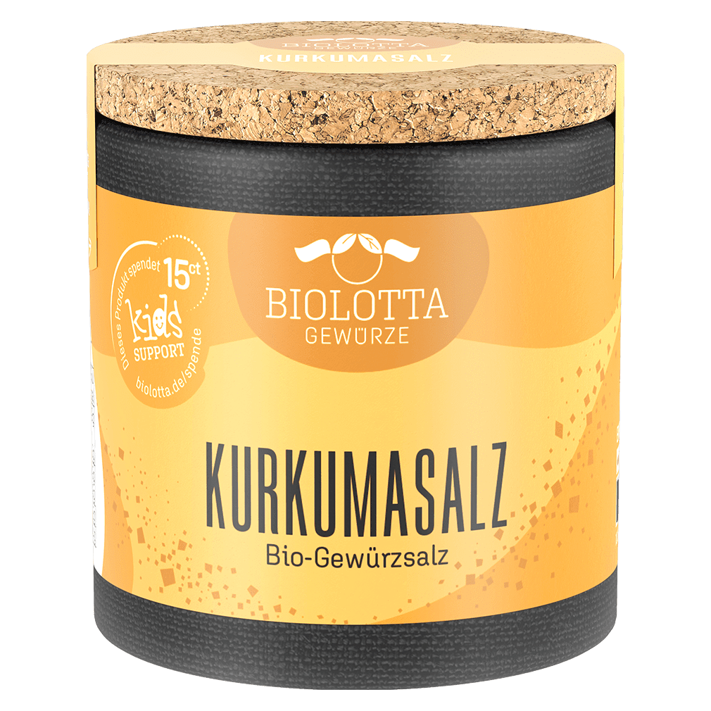 Bio Kurkuma Gewürzsalz Bio Kurkuma Gewürzsalz von BIOLOTTA