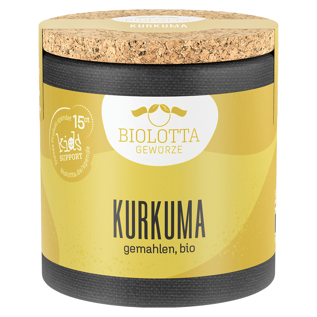 Bio Kurkuma gemahlen, 55g von BIOLOTTA