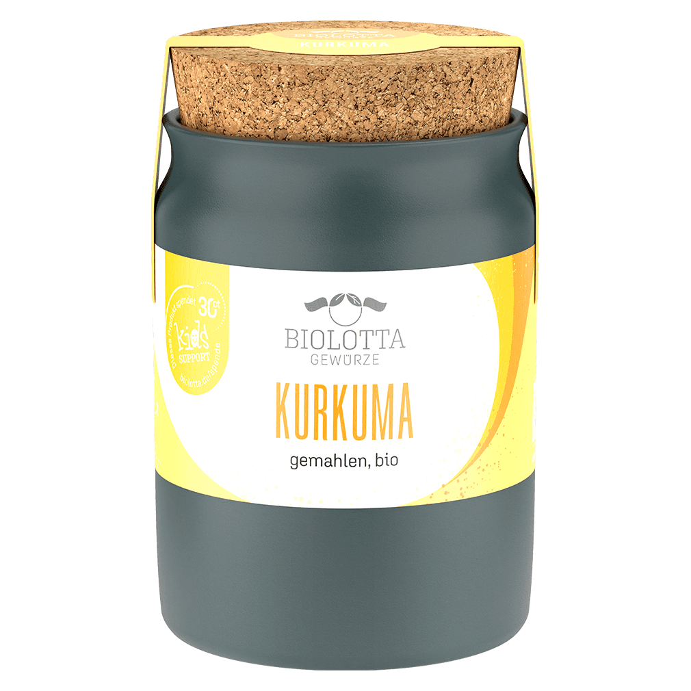 Bio Kurkuma gemahlen, 80g von BIOLOTTA