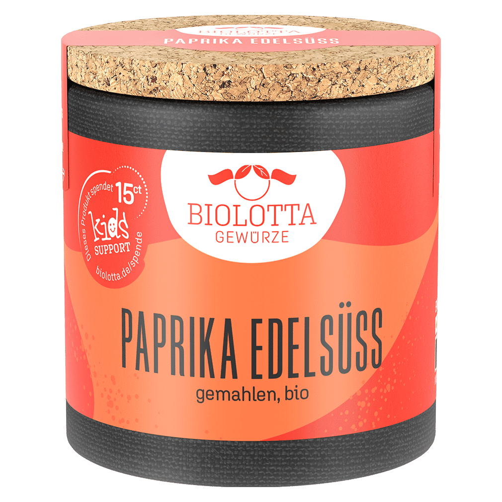 Bio Paprika edelsüß, gemahlen Bio Paprika edelsüß, gemahlen von BIOLOTTA