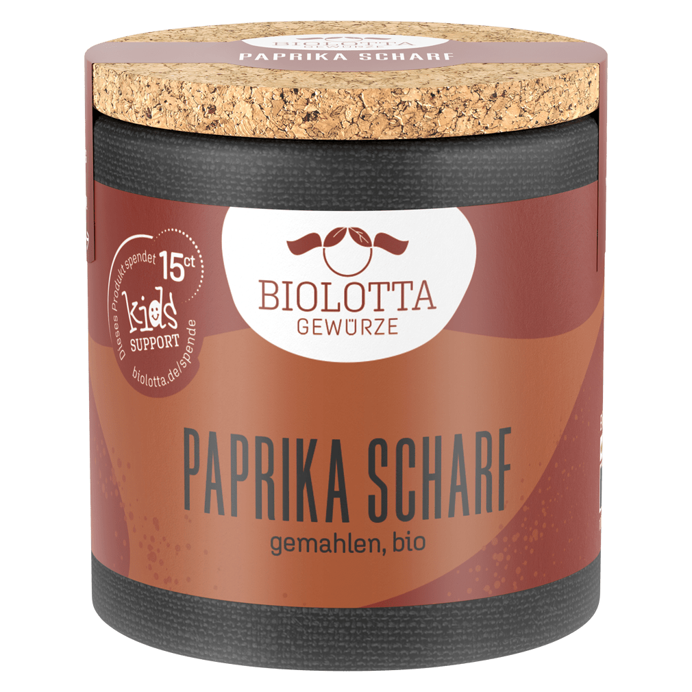 Bio Paprika scharf gemahlen Bio Paprika scharf gemahlen von BIOLOTTA