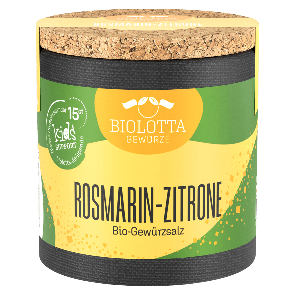 Bio Rosmarin-Zitrone Gewürzsalz von BIOLOTTA