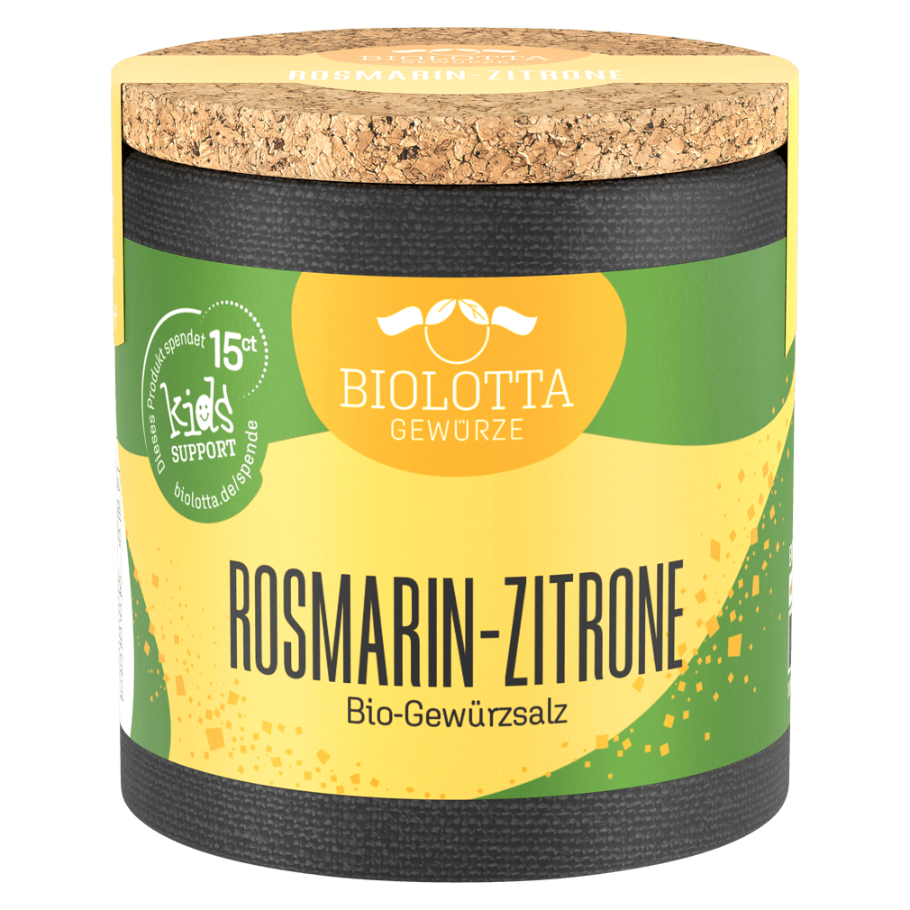 Bio Rosmarin-Zitrone Gewürzsalz Bio Rosmarin-Zitrone Gewürzsalz von BIOLOTTA