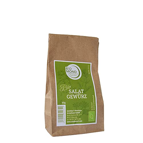 BIO Salatgewürz *Grünzeug* Gewürzmischung für Salate BIOMOND, 50 g / aus 7 Bio Kräutern von BIOMOND