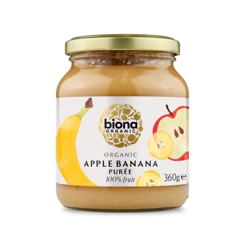 Organic Apple & Banana Puree - 350g von BIONA