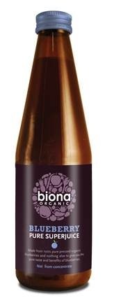 Organic Blueberry 100% Pure Juice - 330ml Organic Blueberry 100% Pure Juice - 330ml von Biona