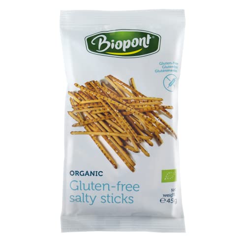 Glutenfreie Salzstangen BIO 45 g - BIOPONT von BIOPONT