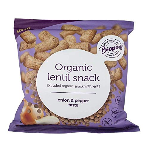 Linsenchips mit Zwiebeln und Pfeffer BIO 60 g - BIOPONT Linsenchips mit Zwiebeln und Pfeffer BIO 60 g - BIOPONT von BIOPONT