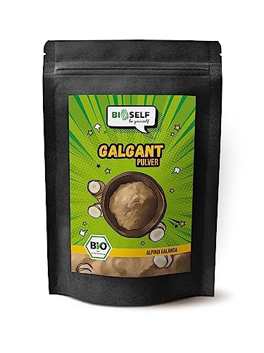 Bioself BIO-Galgant Pulver (250 gr), Galgant-Gewürz gemahlen, (Alpinia galanga) von BIOSELF be yourself