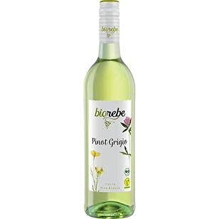 BioRebe Pinot Grigio Weißwein trocken IGP, 6er Pack (6 x 0.75 l) von BIOrebe