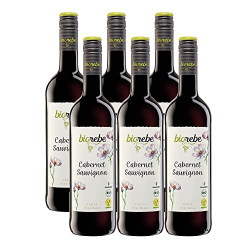 Biorebe Cabernet Sauvignon IGP Italien (6 x 0,75l) von BIOrebe