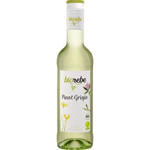 Biorebe Pinot Grigio Weißwein trocken, 12er Pack (12 x 0.25 l) von BIOrebe