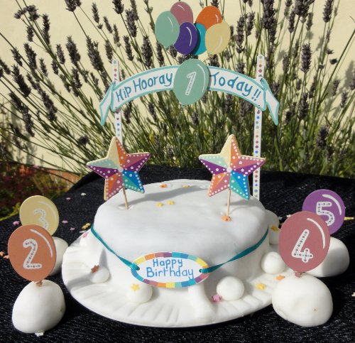 Happy Birthday Cake Decorating Set (Ages 1-5) von BIRCHCRAFT
