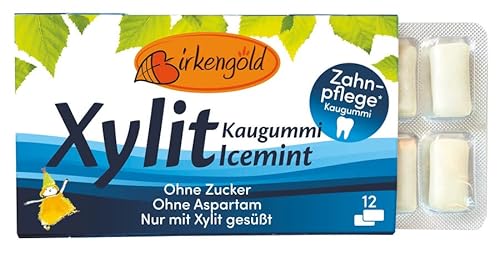 Birkengold Kaugummi Icemint (12 Stück) (0.02 Kg) von Birkengold