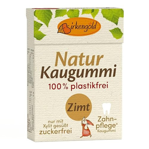 Birkengold Natur Kaugummi Zimt 20 Stk. - plastikfrei (0.03 Kg)