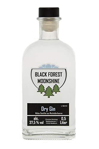 BLACK FOREST MOONSHINE l Dry Gin l (0.5 l) von BLACK FOREST MOONSHINE