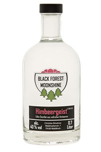 BLACK FOREST MOONSHINE l Himbeergeist l (0.7 l) von BLACK FOREST MOONSHINE