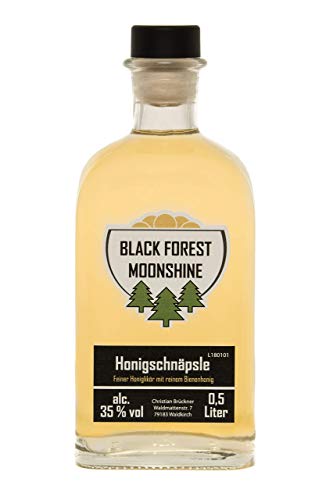 BLACK FOREST MOONSHINE l Honigschnäpsle 0.5l l Honigschnaps von BLACK FOREST MOONSHINE