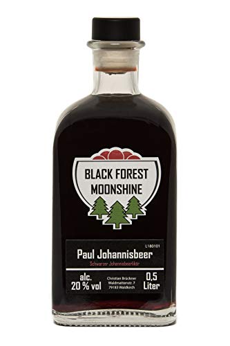 BLACK FOREST MOONSHINE l Paul Johannisbeer l Johannisbeer Likör l (0.5 l) von BLACK FOREST MOONSHINE