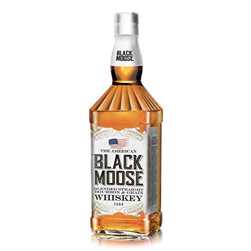 BLACK MOOSE THE AMERICAN WHISKEY Blended BOURBON AND GRAIN 1 LT BLACK MOOSE THE AMERICAN WHISKEY Blended BOURBON AND GRAIN 1 LT von BLACK MOOSE