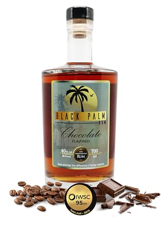 Black Palm Rum - Chocolate | handcrafted 40% vol. | 0,7 L | Schokolade | Kaffee | weich | mild | Black Palm Rum - Chocolate | handcrafted 40% vol. | 0,7 L | Schokolade | Kaffee | weich | mild | von BLACK PALM RUM