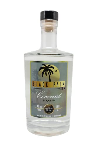 Black Palm Rum - Coconut | handcrafted 40% vol. (700ml, 350ml, 50ml) von BLACK PALM RUM