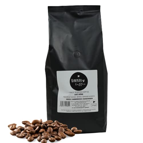 BLANK ROAST | Barista Kaffee Coffee Cafe Creme | Ganze Bohnen | ARABICA | Nussiger Geschmack | Gastrokaffee/Bürokaffee Größe 3x 1000g, Geschmack als ganze Bohne von BLANK ROAST