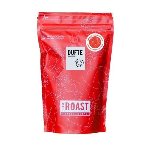 BLANK ROAST | Flavoured Kaffee | Dufte Karamell | Cafe Creme | Kaffee Größe 250g, Geschmack gemahlen für Herdkocher von BLANK ROAST