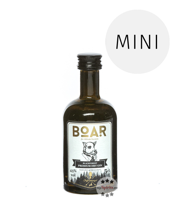 Boar Gin  (43 % Vol., 0,05 Liter) von BOAR Distillery