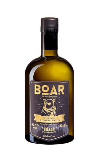 BOAR GIN EDITION BLACK 49,9% VOL/Distillers Edition/Höchstprämierter Gin der Welt/Kleine Schwarzwälder Brennerei seit 1844 / Wacholder-, Lavendel- & Zitrustöne BOAR GIN EDITION BLACK 49,9% VOL/Distillers Edition/Höchstprämierter Gin der Welt/Kleine Schwarzwälder Brennerei seit 1844 / Wacholder-, Lavendel- & Zitrustöne von BOAR Gin