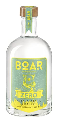 BOAR ZERO - Alkoholfreies BIO-Destillat/Perfekt im Mix mit Tonicwater/aus dem Schwarzwald/Ohne Zucker, ohne Konservierungsstoffe & 100% Natürlich. von BOAR Gin