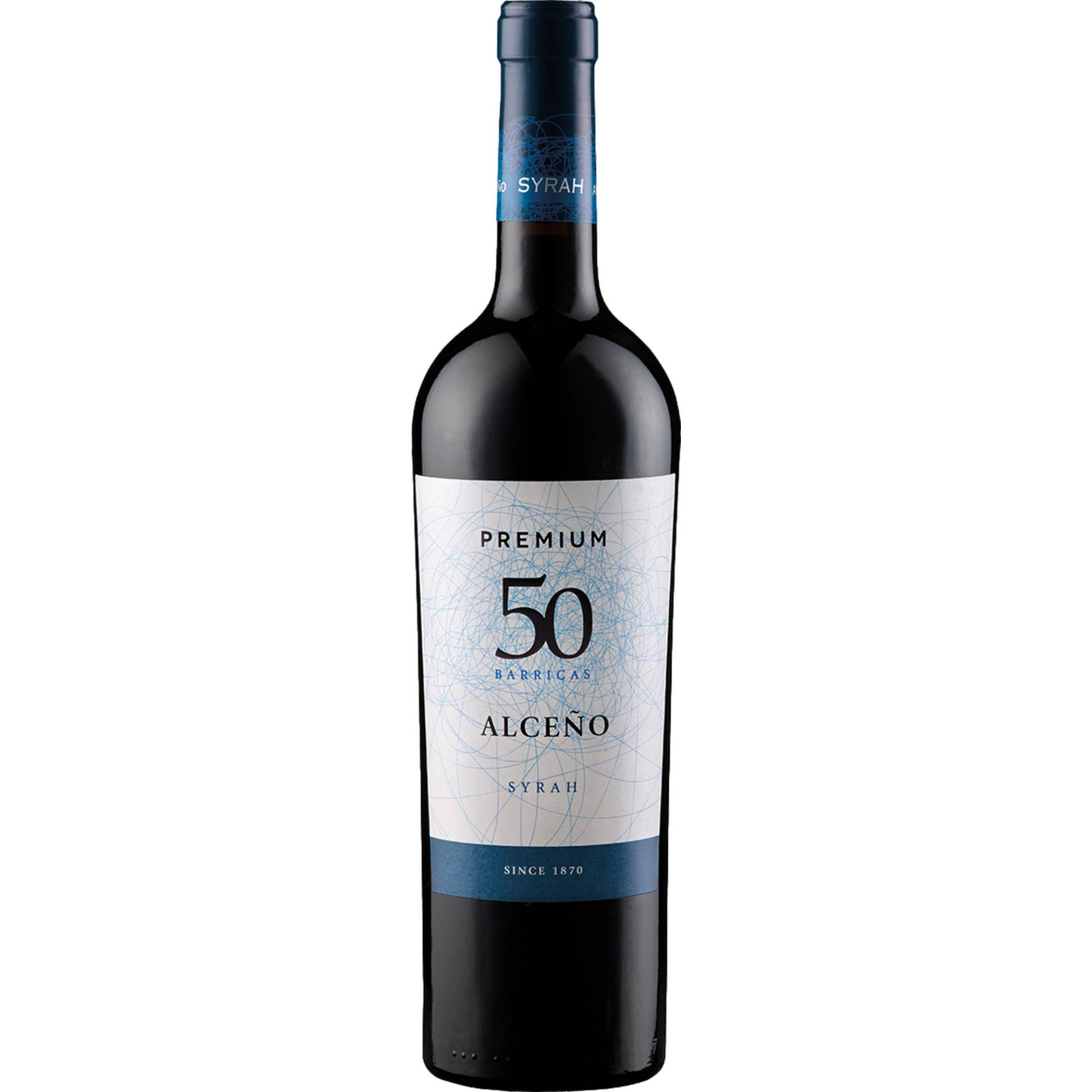 Alceño Premium Syrah, Vino de la Tierra Murcia, Murcia, 2021, Rotwein von BODEGAS ALCEÑO, S.A. ,   ES 30520 Jumilla (Murcia)
