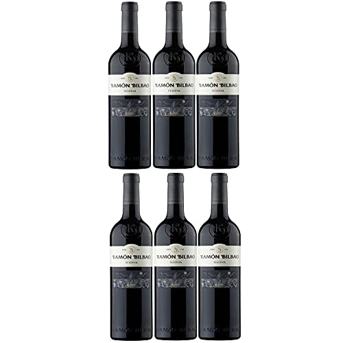Ramon Bilbao Reserva Rioja DOCA Rotwein Wein trocken Spanien (6 Flaschen) von BODEGAS RAMON BILBAO