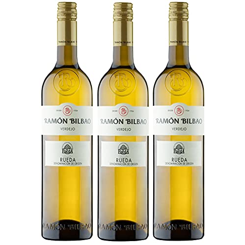 Ramon Bilbao Verdejo Rueda DO Weißwein Wein trocken Spanien (3 Flaschen) von BODEGAS RAMON BILBAO