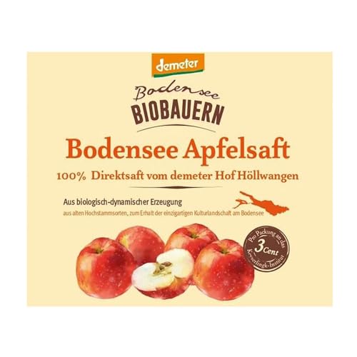 Bodensee Biobauern Apfelsaft, BagInBox, 5l Bodensee Biobauern Apfelsaft, BagInBox, 5l von BODEN SEE BIOBAUERN