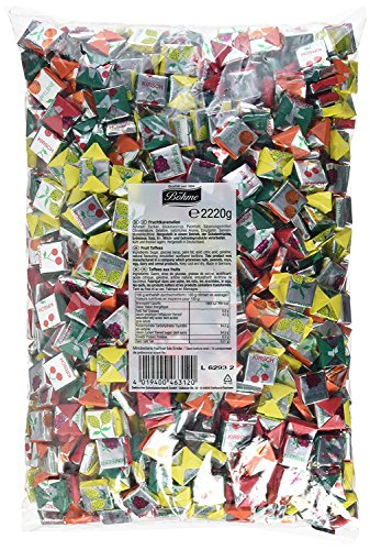 Halloren Böhme Fruchtkaramellen, 1er Pack (1 x 2220 g) von Halloren