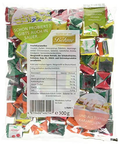 Böhme Fruchtkaramellen,8er Pack (8x 300 g) von BÖHME