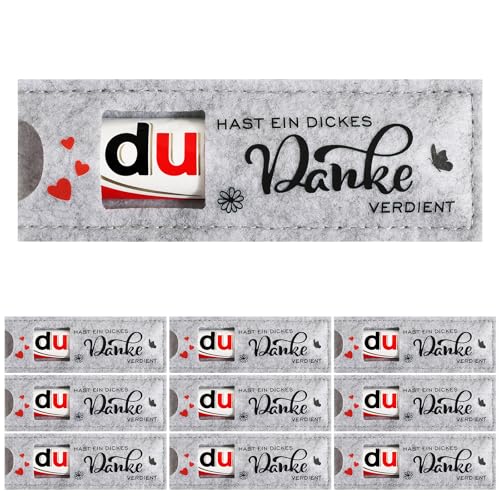 BOFUNX 9pcs Du hast ein dickes Danke verdient Geschenke für Schokolade Verpackung Hülle Filz Schokoriegel Geschenk Verpackung Team Geschenk Rücktritt Geschenk Mitarbeiter Geschenk BOFUNX 9pcs Du hast ein dickes Danke verdient Geschenke für Schokolade Verpackung Hülle Filz Schokoriegel Geschenk Verpackung Team Geschenk Rücktritt Geschenk Mitarbeiter Geschenk von BOFUNX