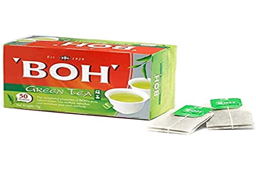 BOH Grüner Tee in 50 Teebeutel aus Malaysia von BOH