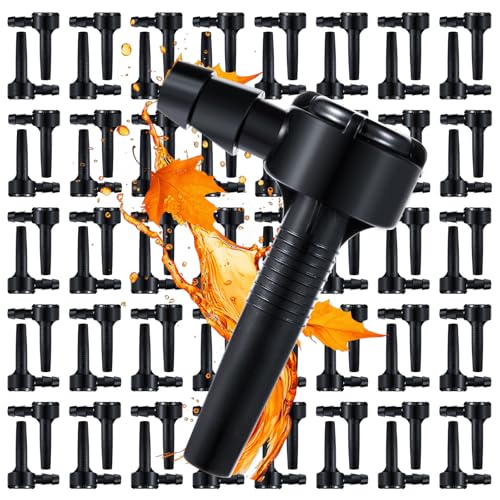 60 Stück Ahornsaft Wasserhahn Spile - Ahornhähne Set mit 1 Ahorn Gewindebohrer 5/16 Zoll Ahorn Sugaring Spiles Kunststoff Ahornsirup Taps Klopfen Spiles für Ahorn-Birkensirup für Experten oder 60 Stück Ahornsaft Wasserhahn Spile - Ahornhähne Set mit 1 Ahorn Gewindebohrer 5/16 Zoll Ahorn Sugaring Spiles Kunststoff Ahornsirup Taps Klopfen Spiles für Ahorn-Birkensirup für Experten oder von BOLUTDIF