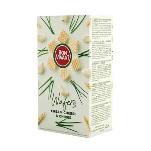 BON VIVANT - Waffeln mit Frischkäse & Schnittlauch Füllung 75g, Menge:1 Stück BON VIVANT - Waffeln mit Frischkäse & Schnittlauch Füllung 75g, Menge:1 Stück von BON VIVANT