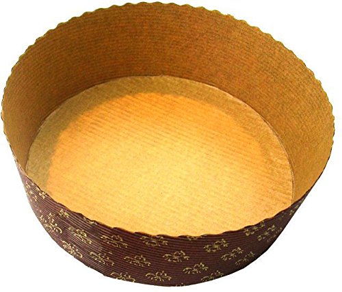 500 g Panettone-Backförmchen (5 Stück) von BONGIOVANNI FARINE E BONTA' NATURALI