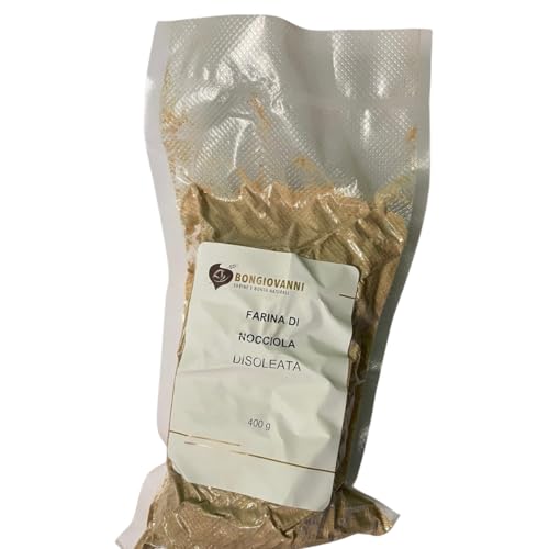 BONGIOVANNI FARINE E BONTA' NATURALI Entöltes Haselnussmehl 400g von BONGIOVANNI FARINE E BONTA' NATURALI