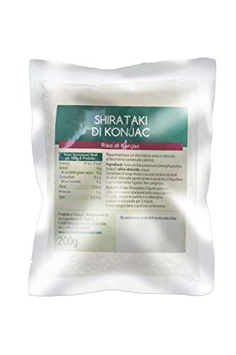 BONGIOVANNI FARINE E BONTA' NATURALI - Shirataki von Konjac (25 x 200g) (Reis) von BONGIOVANNI FARINE E BONTA' NATURALI