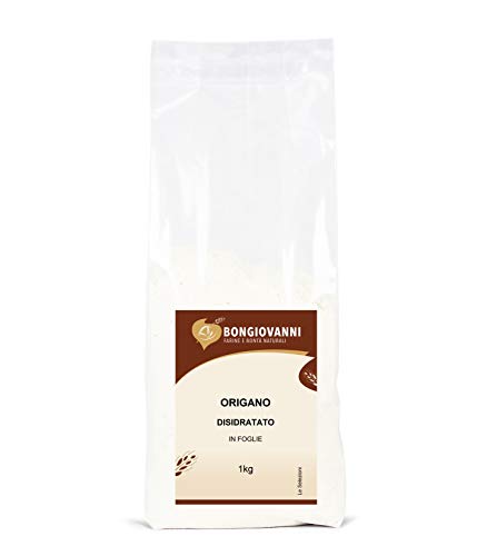 Oregano, getrocknet, Blätter, 1 kg von BONGIOVANNI FARINE E BONTA' NATURALI